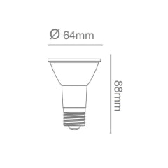 LAMPADA PAR20 LED 4,8W VERDE IP65 BIVOLT SE-110.2014 SAVE ENERGY